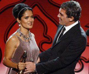 Salma Hayek y Antonio Banderas.