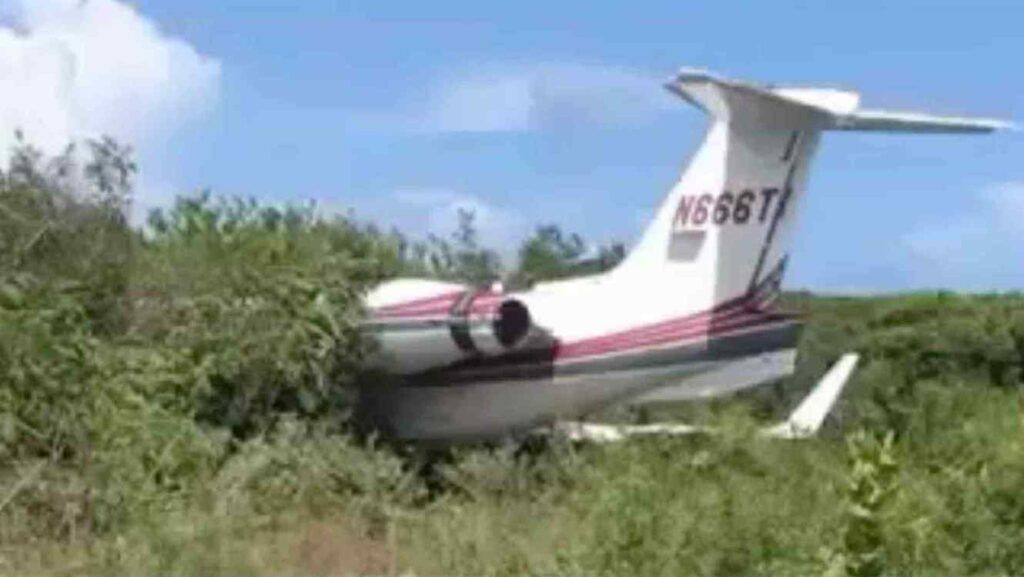 Se estrelló el avión de J Balvin