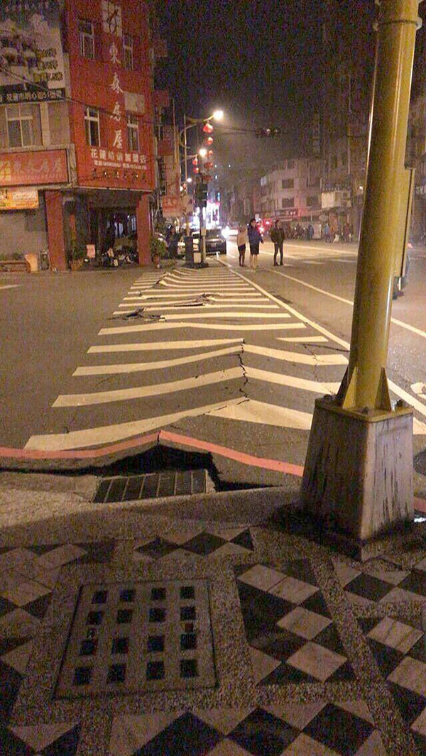 Terremoto de 6,4 grados sacude a Taiwan