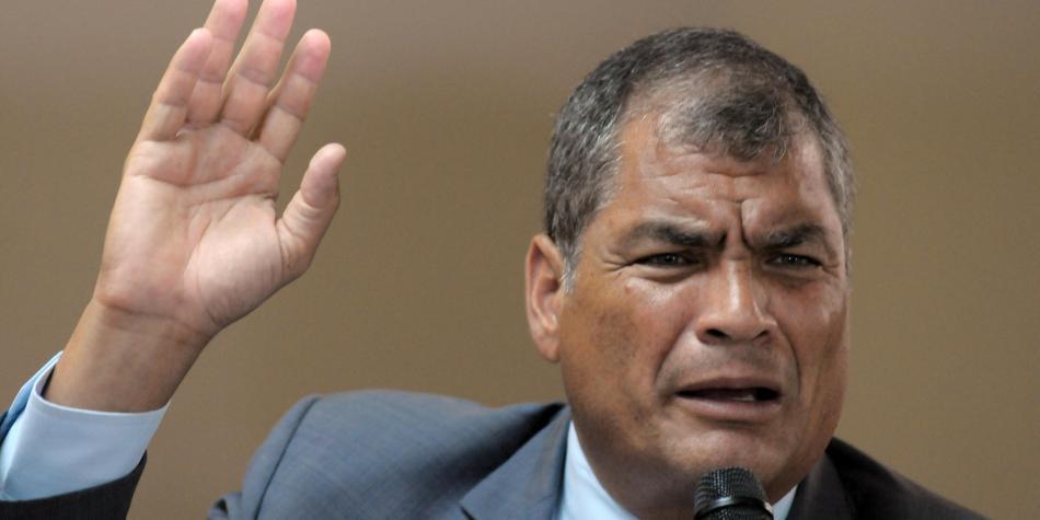 Jueza ecuatoriana pide orden de arresto y extradición para Correa